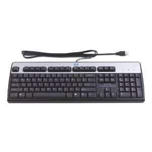  Keyboard, Cable, USB, Silver; Carbon, French