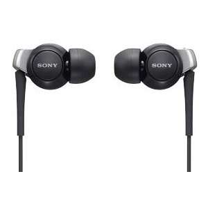  Sony Premium Earbud Headphones Black Comfortable Closed 