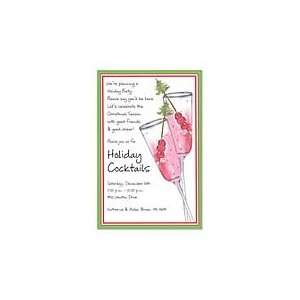  Berry Spritzers Invitation Holiday Invitations Health 