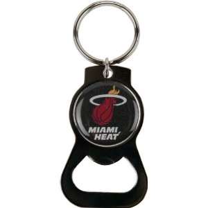  Miami Heat Black Bottle Opener Keychain