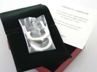 Cartier C Shaped Decor Money Clip  