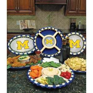  Michigan Wolverines Ceramic Platter
