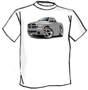 Dodge Ram 1500 Pickup Muscle Car Cartoon Tshirt FREE  