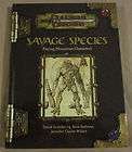 Savage Species, d20 Dungeons and Dragons  