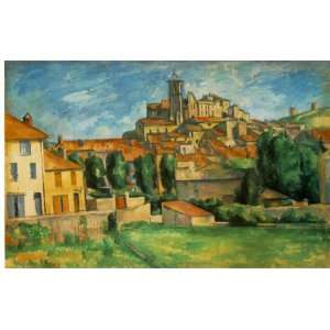   Glossy Stickers or Labels  Impressionist Art Cezanne   Gardanne