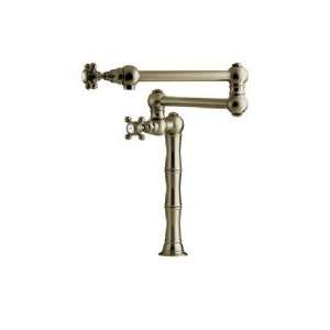 Rohl A1452LMTCB 2 Deck Mounted Swing Arm Pot Filler W/ Metal Lever 