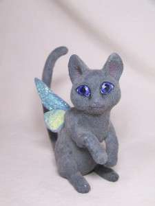 faerie cute fairy fae Fantasy Cat kitty ADSG OOAK Kate Sjoberg  