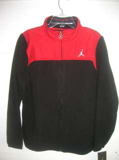 Nike sz L Boys Jordan Jumpman Fleece Jacket NEW $75 958588   023 14 