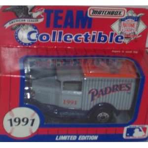  San Diego Padres 1991 MLB 1/64 Diecast Truck Collectible 