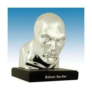  Alex Ross Silver Surfer Head Mini Bust Toys & Games