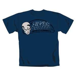  Loud Distribution   Silver Surfer T Shirt Foil (S) Toys & Games
