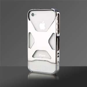   Rokform Rokbed Fuzion Chrome Plated Case for iPhone 4/4S Electronics