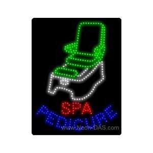 Spa Pedicure Outdoor LED Sign 31 x 24