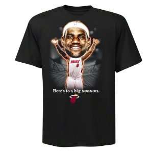  LeBron James Big Season, Bigger Head Miami Heat T Shirt 