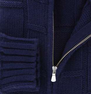 New $1750 Avon Celli Navy Blue Sweater Medium/50  