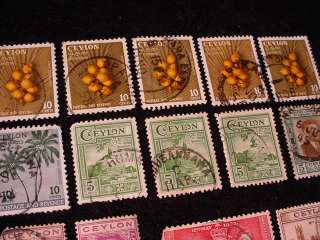 Estate Lot 24 Celon POSTAGE STAMPS Old Collection  