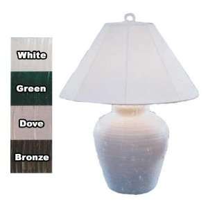  Olympia Southern Exposure Polymer Table Lamp   Dove Finish 