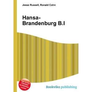  Hansa Brandenburg B.I Ronald Cohn Jesse Russell Books