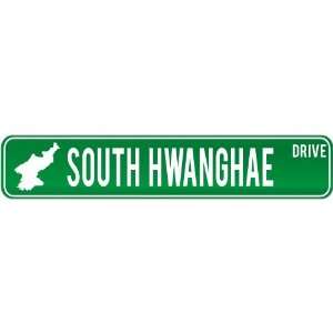 New  South Hwanghae Drive   Sign / Signs  North Korea Street Sign 