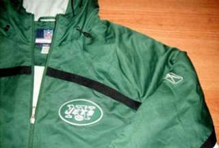 New York Jets Hooded Jacket XL Centurion Reebok NFL  