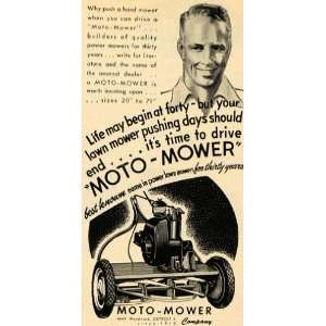  1949 Ad Moto Mower Co. Tools Cutting Grass Machine 