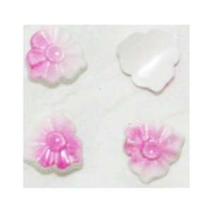  Zink Color Nail Art Blush Pink Curve Lily 4Pc 