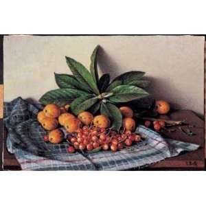  Cherries & Oranges Poster Print