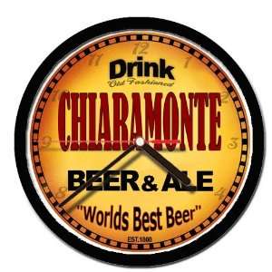  CHIARAMONTE beer and ale cerveza wall clock Everything 