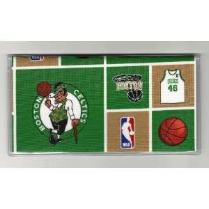  Checkbook Cover NBA Boston Celtics 