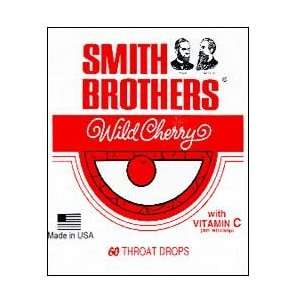   Smith Brothers Wild Cherry Cough Drops 12x40