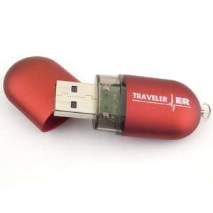    Traveler ER Portable Emergency Records USB Flash Drive Electronics