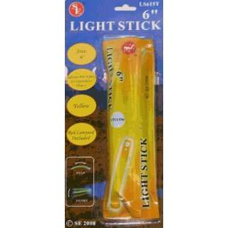  Sona LS615Y 6 Inch Glow Stick   Yellow   2 Pack Sports 