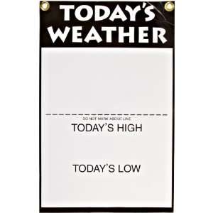 American Educational 4945 Todays Weather Wall Chart  