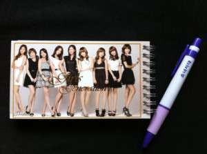 Girls Generation SNSD KOREAN MEMO NOTEBOOK + BALLPOINT  