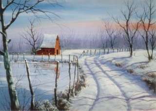 88 91 RED BARN IN SNOW   DVD (Acrylic) 80 minutes