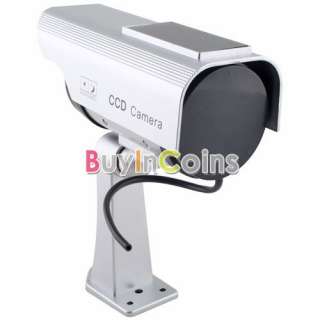   Fake Outdoor Dummy Security Home CCTV Camera LED Light Waterproof #6