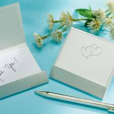 100 Heart Note Pads Cheap Wedding Favors  