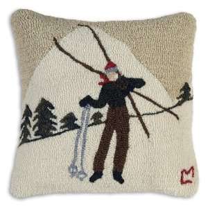  Chandler 4Corners Skiers Break Winter Ski 18 Pillow 