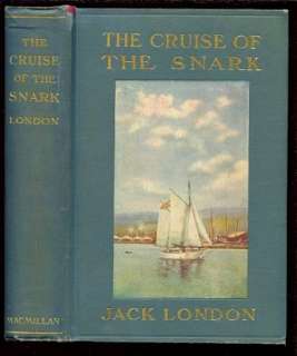 RARE 1st Edn Book 1906 ~ CRUISE of the SNARK~Jack London~HAWAII~TAHITI 