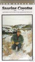 Coyote Snaring John Graham DVD Traps Snaring Trapping  