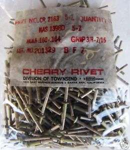 NAS1398D5 2 CHERRY BLIND RIVET CR2163 5 2   Pack of 25  