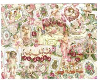 Cherubs & Roses Vintage 3D Collection 1000 pc Puzzle New in Box  