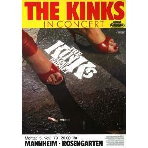  The Kinks   Low Budget 1979   CONCERT   POSTER from 