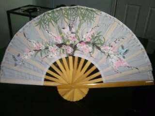 Nice Asian Thai Wall Fan Butterfly Floral design 2 color 3 different 