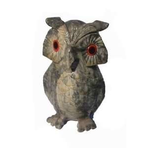  Soapstone Owl Figurine