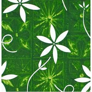  Alfred Shaheen Hawaiian Prints TIARE TAPA Green AS14 