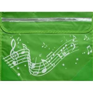  Musicwear Wavy Stave Music Bag (Green) Musical 