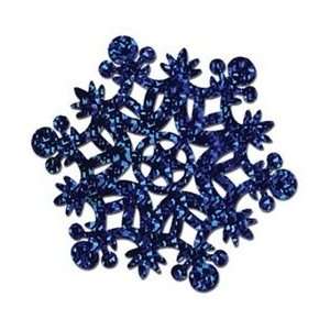  Blue Prismatic Snowflake 