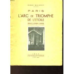  LArc De Triomphe De LEtoile Henri Malorey Books