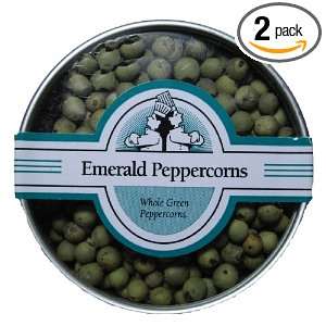 Two Snooty Chefs Emerald Peppercorns, .75 Ounce Container (Pack of 2)